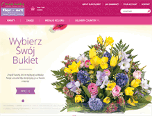 Tablet Screenshot of ekwiaty.flor-art.pl